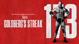 WWE Untold Goldberg’s Streak premieres Dec 13 on WWE Network [upl. by Thurlough]