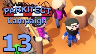 Parkitect Campaign  Part 13  VANDALS ATTACK [upl. by Seroka]