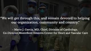 Montefiore Division of Cardiology COVID19 HealthcareHeroes [upl. by Edgell285]