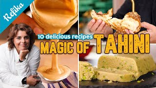 All About TAHINI  10 Easy Recipes You Can Do At Home amp Useful Tips — Hummus Cookie Sauce amp More [upl. by Morganne420]