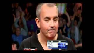 PDC Premier League 2011  Webster 170 Checkout vs Taylor [upl. by Reeba413]