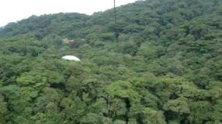 Zipline at Selvatura Canopy Tour in Monteverde Costa Rica 1 [upl. by Azitram]