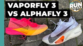 Nike Alphafly 3 vs Nike Vaporfly 3 Which Nike racing shoe should you get [upl. by Anayk787]