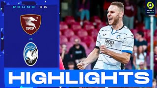 Salernitana  Atalanta highlights 12 Gli Highlights  Serie A 2024  Gol Di Scamacca Koopmeiners [upl. by Trever400]