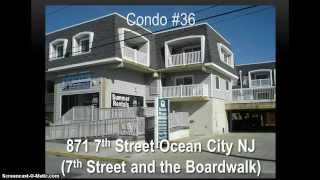 Beachwatch Condominiums  Condo  36 For Sale  871 7th Street Ocean City NJ [upl. by Melvina157]