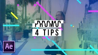 4 Amazing Promo Motion Graphics Techniques  After Effects Tutorial [upl. by Morrie]