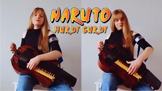 NARUTO  The Raising Fighting Spirit Hurdy Gurdy Cover [upl. by Enimassej221]