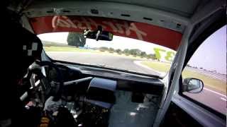 2012 Clio Cup UK Onboard Lap Snetterton 300 [upl. by Lenna]