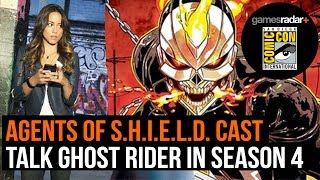 Ghost Rider CONFIRMED Agents of Shield Season 4 amp First Look [upl. by Yelrihs]