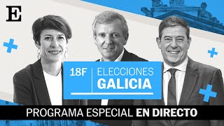 Así fue la noche electoral en Galicia resultados de las Elecciones del 18F  EL PAÍS [upl. by Schick]