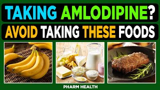 Taking Amlodipine 6 Foods That Can Slow Down the Absorption of Amlodipine [upl. by Meggs]