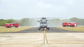 ALH Mk 3 Of Indian Navy Inducted At INS Parundu [upl. by Asaph139]