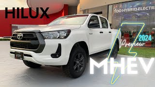 TOYOTA HILUX MHEV 2024 Descubre como funcionara la Hilux Mild Hibrid ⚡🌍 [upl. by Laon351]