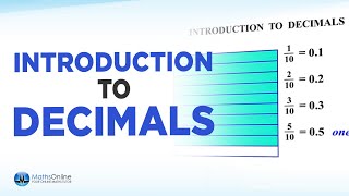 Year 4  Introduction to Decimals [upl. by Anoval]