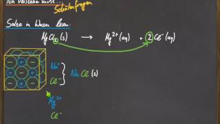 Schüler fragen  Lösen von Salzen [upl. by Stephine]