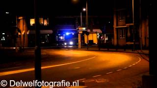 31032013 Brandweer rond middernacht naar brandalarm ziekenhuis Harderwijk [upl. by Hewart774]