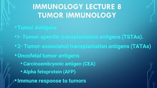 Immunology lecture 8 شرح منهاج المناعة لدورة المختبرات [upl. by Libb575]