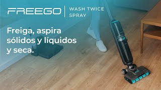 Fregona eléctrica FreeGo WashampVacuum Spray [upl. by Diba]