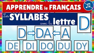 Syllabes avec la lettre D sans fond musical [upl. by Yelmene]