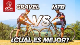 Gravel vs Mtb  ¿Cuál es mejor y más rápida [upl. by Arbas]