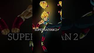 All Transformation of Xeno Bardock shorts goku dragonball vegeta dragonballdaima dragonballz [upl. by Aiekahs]