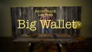 The Big Leather Wallet by Saddleback Leather For Serious Travelers [upl. by Nahgiem]