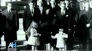 quotThe World Mournsquot Nov 1963 Universal Newsreel [upl. by Eimoan]