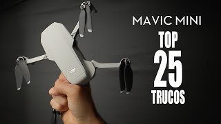 Mavic Mini TOP 25 Trucos 🤙 Consejos Opciones Ocultas  Review y Guía Completa tras UN Mes [upl. by Yenffad824]