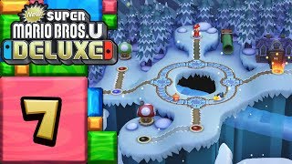 New Super Mario Bros U Deluxe ITA Parte 7  Ghiacciaio candito [upl. by Nyllek]