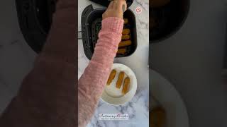 Frozen Mozzarella Cheese Stick in Air fryer shorts [upl. by Shina]