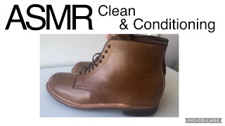 ASMR Luosjiet Boots Cleanup and Conditioning [upl. by Eekcaj]