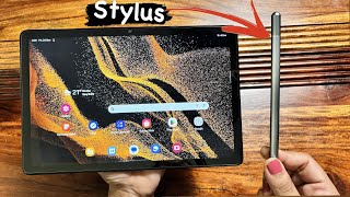 Rs 300 Stylus works great on Samsung Tab A9 Plus [upl. by Aihcrop903]