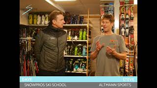 Choosing skis and ski boots for beginner intermediate and advanced skiers [upl. by Legin299]