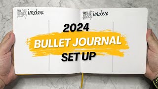 A Functional 2024 Bullet Journal Set Up [upl. by Burwell929]