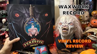 Waxwork Records The Funhouse 1981 Original Motion Picture Soundtrack Vinyl Record Review [upl. by Irakab]