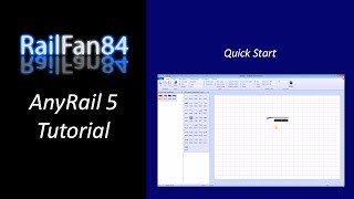 Tutorial ¦ Quick Start ¦ AnyRail 5 [upl. by Neemsaj]