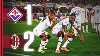 LoftusCheek and Leão seal the deal  Fiorentina 12 AC Milan Highlights Serie A [upl. by Adnama]