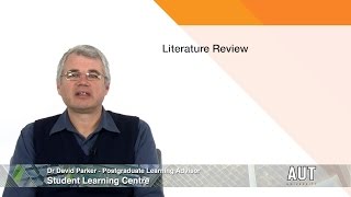 Literature Reviews for Postgraduate Students [upl. by Lehcyar691]