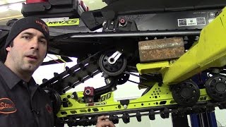 How To Install Snowmobile Sliders by RawFuelTV Hyfax Runners [upl. by Llenehs408]