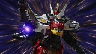 Power Rangers Dino Charge  One More Energem  Plesio Charge Megazord  First Battle [upl. by Bazil]