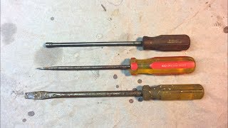 Restoration of Acetate Handled Screwdrivers [upl. by Terraj]