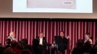 Round Table mit Blixa Bargeld Brennecke Brunnet amp Würthle Symposium quotDie 80erquot [upl. by Kyne]