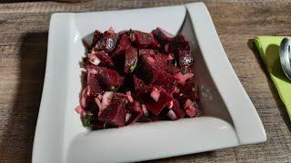 marokkanischer Rote Bete Salat einfach und lecker 🥰😘😍 [upl. by Janeczka]