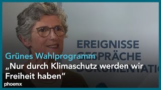 Britta Haßelmann Bündnis 90Die Grünen im phoenixInterview am 110621 [upl. by Seravaj]