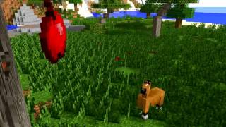 Vida Caballo  Horse Life  Minecraft Animación [upl. by Okram]