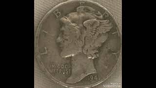 1941 Mercury dime United states of America worth money rare [upl. by Tolecnal]