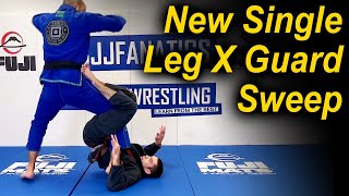 A New Single Leg X Guard Sweep That Youve Probably Never Seen by Bird Wiltse [upl. by Mail]