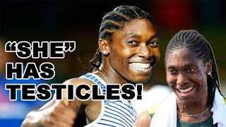 Olympic champion Caster Semenya ADMITS to having TESTICLES BANNED from competing against women [upl. by Seline]