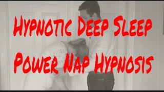 Hypnotic Deep Sleep Power Nap  Use Hypnosis for a fast Short Nap  Boost energy levels Quickly [upl. by Eirac]