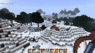 Lets Show Minecraft 6  DEUTSCH Inhaltsloser Ausflug in den Schnee [upl. by Walton]